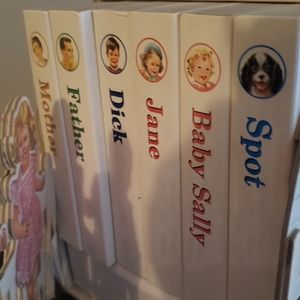 Vintage Sally Dick and Jane Libary - Collectors Edition -  Six piece book set